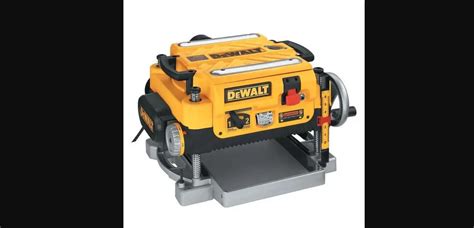 DEWALT DW735 Portable Thickness Planer Instruction Manual - Manuals+