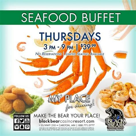 Black Bear Casino Buffet Price & Hours 2023