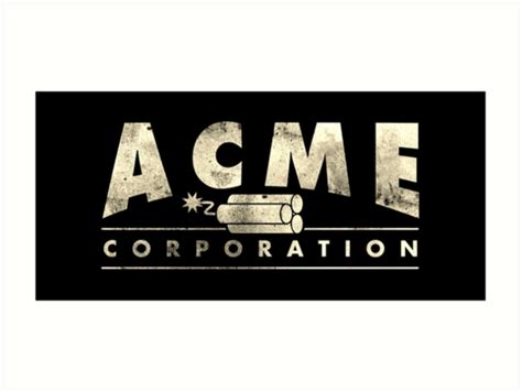 "Acme Corporation Logo" Art Prints by UnconArt | Redbubble