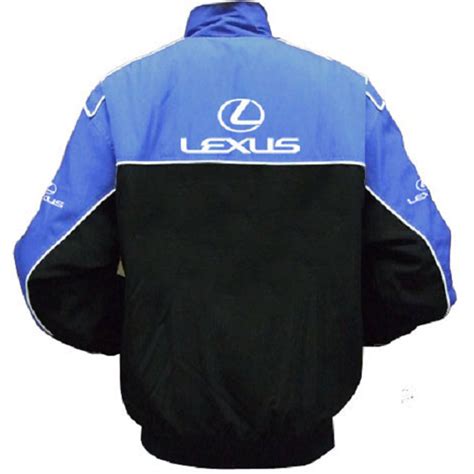 Race Car Jackets. Lexus Racing Jacket Royal Blue and Black