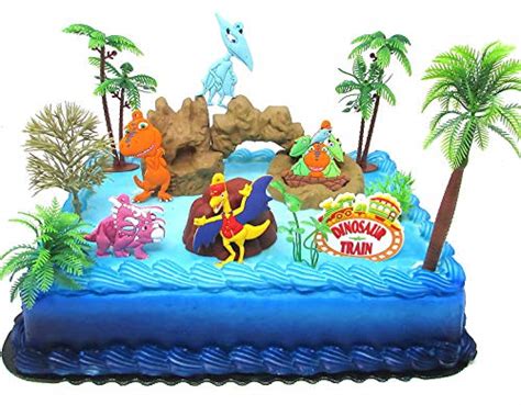 Buy Dinosaur Train Birthday Cake Topper with Dinosaur Train Friends and ...