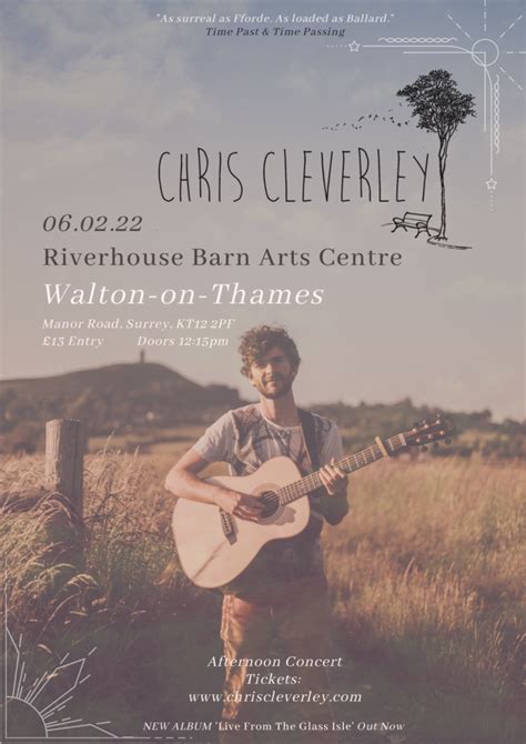 06.02 - Riverhouse Barn Arts Centre - Chris Cleverley