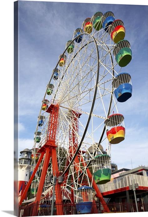 Ferris Wheel in Luna Park, Sydney, New South Wales, Australia Wall Art, Canvas Prints, Framed ...