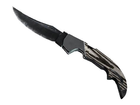 Falchion Knife | Black Laminate - CSGO Database