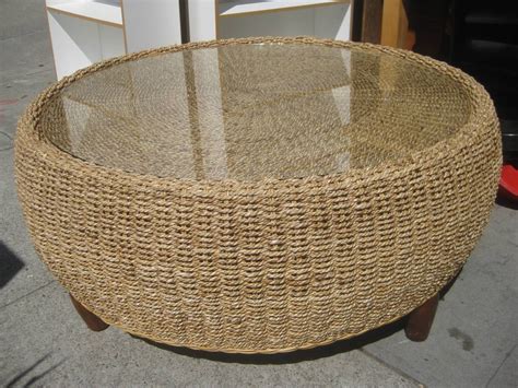 2020 Best of Coffee Table With Wicker Basket Storage