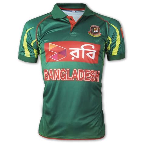 Ireland Tri-Nation Series 2017 Bangladesh Cricket Team Jersey - Buy ...