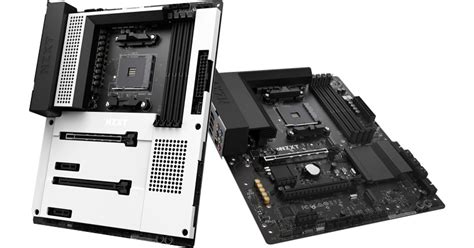 NZXT AMD B550 N7 Matte White ATX Motherboard LN115446 - N7-B55XT-W1 ...