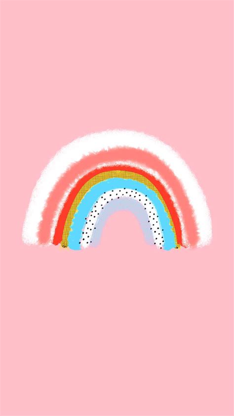 Pink Boho Rainbow Wallpaper 1080p - Wallpaper Sun