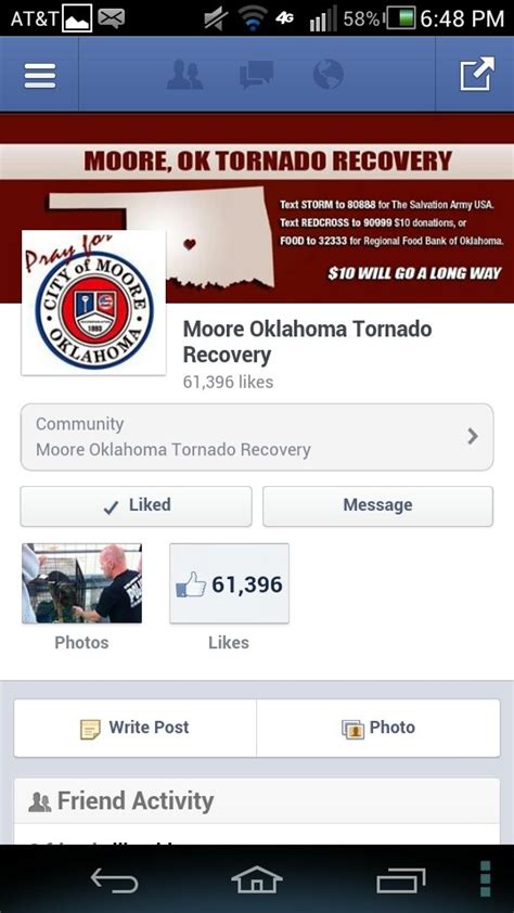 Like their Facebook page. Moore Tornado Recovery | Army usa, Oklahoma ...