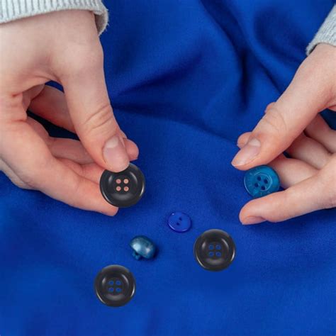 50pcs Clothes Buttons Suit Buttons Wind Coat Sewing Buttons Coat Clothes Buttons Navy Blue ...