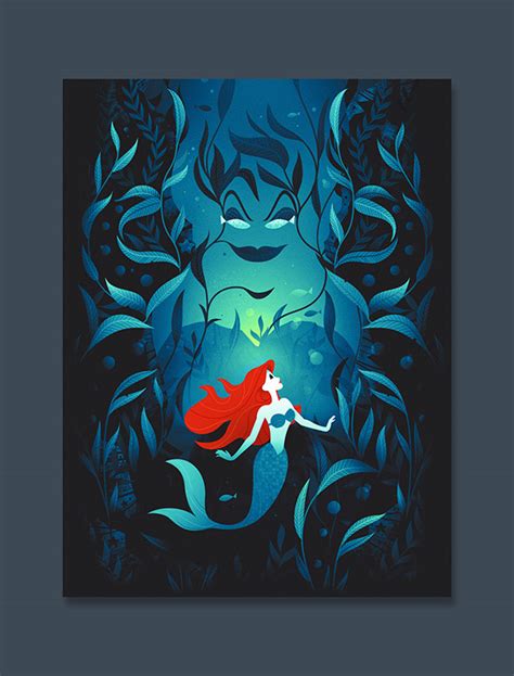 Disney Villain Posters :: Behance