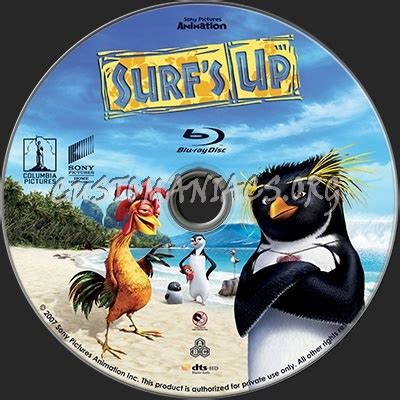 Surf's Up blu-ray label - DVD Covers & Labels by Customaniacs, id ...