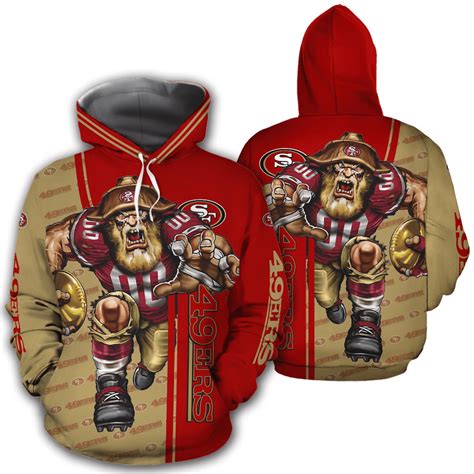 San Francisco 49ers Hoodie 3D Ultra-cool design gift for fans -Jack sport shop