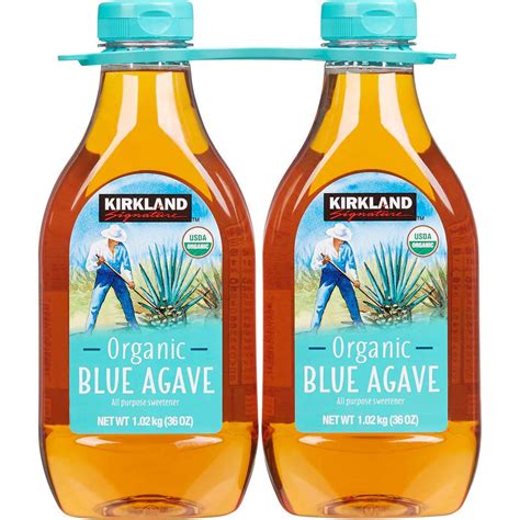 Buy KIRKLAND SIGNATURE Blue Agave All Purpose Sweetener, 36oz Bottle ...