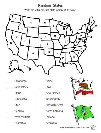 Quiz Worksheet About States / Tons of social studies worksheets for teaching students about the ...