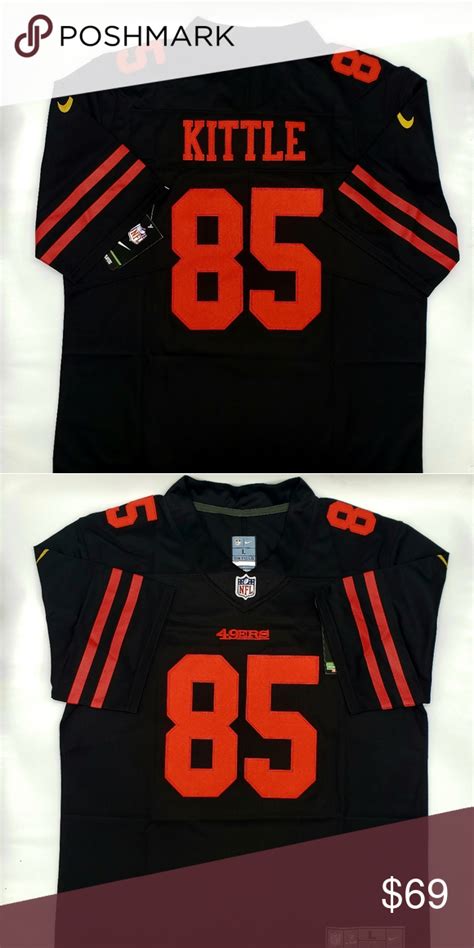 George Kittle 49ers Jersey Special Edition All Siz | Black nikes ...