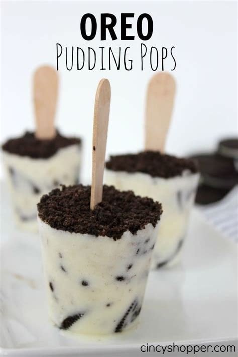 Easy OREO Pudding Pops Recipe - CincyShopper