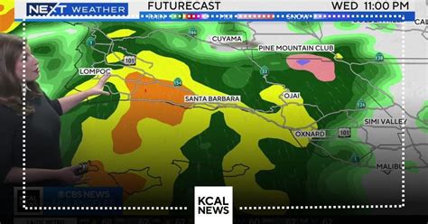 Marina Jurica's Stormy Weather Forecast (January 31) - CBS Los Angeles