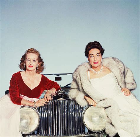 Bette Davis and Joan Crawford in a promo pic for “Whatever Happened to Baby Jane”, 1962 ...