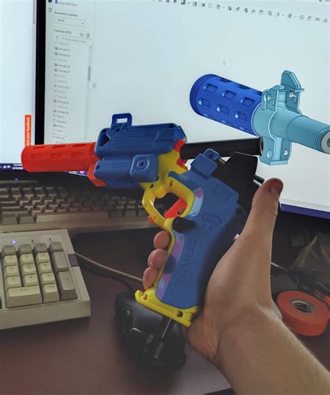 Nerf Rival Pilot Swappable Inline Clip Mod by RedCowl | Download free STL model | Printables.com