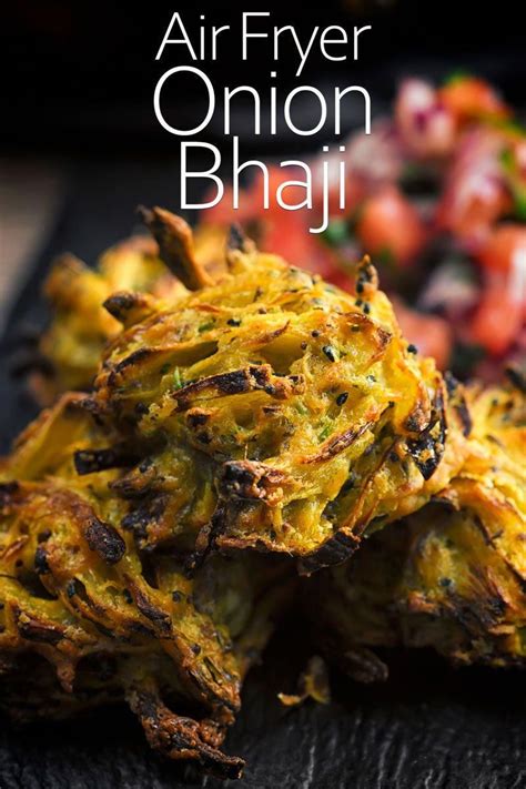 Lighter Easy Air Fryer Onion Bhaji | Recipe | Air fryer recipes ...