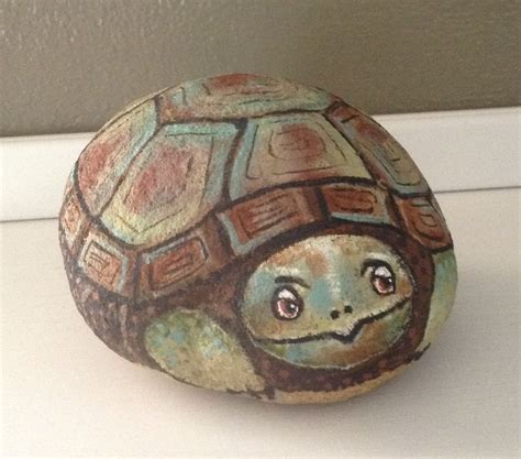 25 Best Turtle Painted Rock Ideas | Turtle painting, Turtle painted rocks, Sea turtle painting