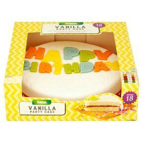 ASDA Large Party Cake undefined | Party cakes, Online food shopping ...