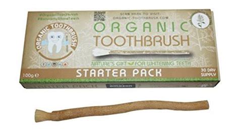 Chewing stick rebranded and sold abroad as "organic toothbrush" for $15