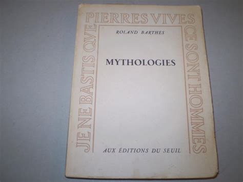 Roland barthes mythologies 1957 - ccnaa