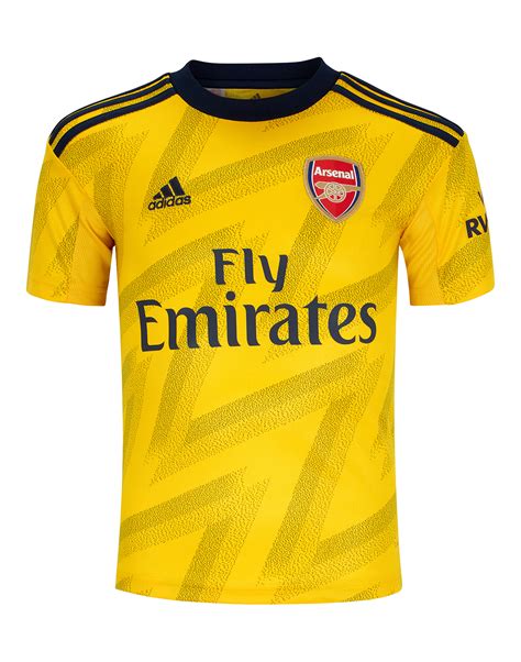 adidas Kids Arsenal Away 19/20 Jersey - Yellow | Life Style Sports IE