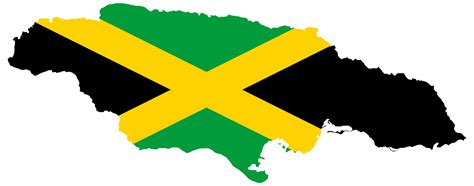 Jamaica Map Outline Clip Art Image - ClipSafari