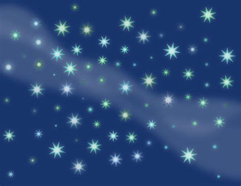 Stars with Milky Way Vector Art image - Free stock photo - Public ...