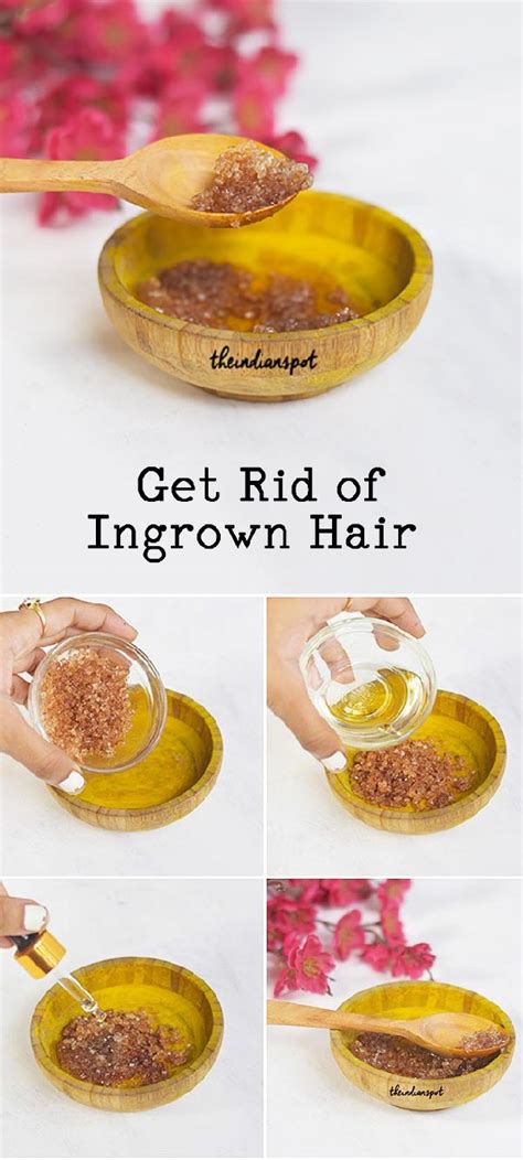 NATURAL INGROWN HAIR TREATMENT with SUGAR - THE INDIAN SPOT