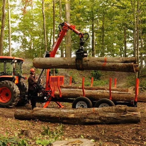 Forestry equipment, Logging equipment, Work trailer