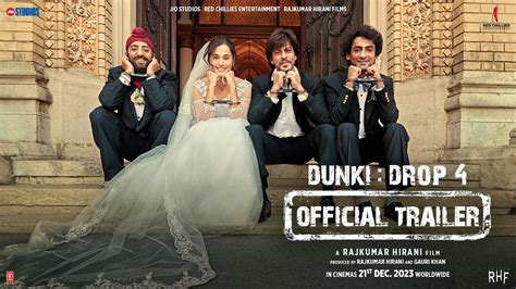 Watch - Dunki Trailer | Shah Rukh Khan | Rajkumar Hirani | Taapsee | Vicky | Boman | 21st Dec ...