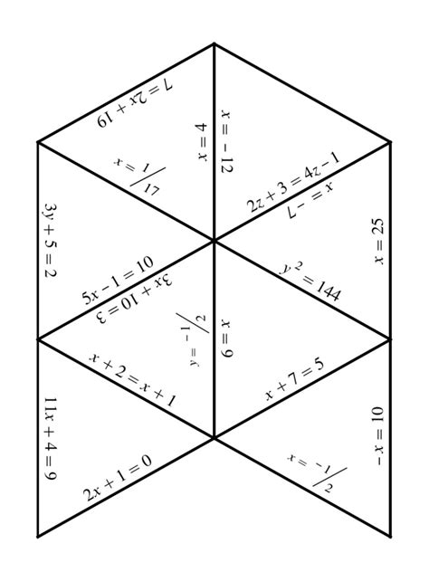 Algebra1 Review Puzzle | Equations | Mathematical Objects | Free 30-day Trial | Scribd