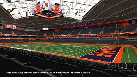 See renderings of what new blue seats in JMA Wireless Dome might look like - syracuse.com