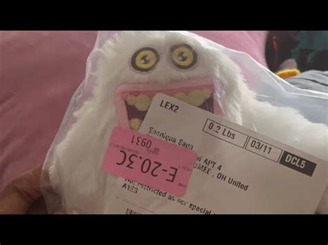 Unboxing mammott plush msm - YouTube