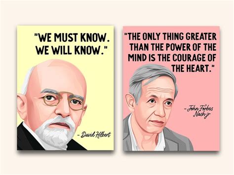 Famous Mathematicians Printable Posters 10 Inspiration Math - Etsy