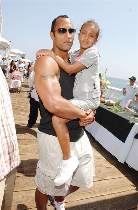 Dwayne Johnson and His Daughter Simone's Cutest Pictures | POPSUGAR ...