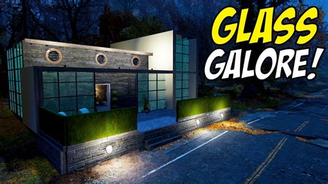 Clean Modern House Build - Fallout 76 CAMP Tutorial - YouTube