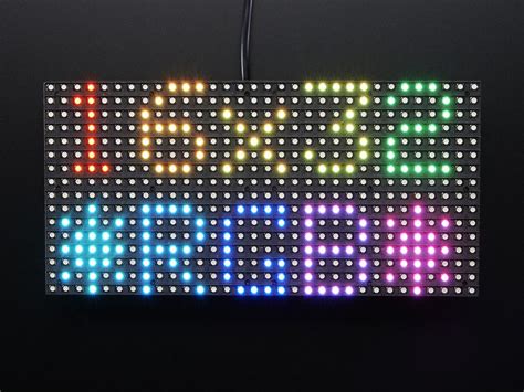 Medium 16x32 RGB LED matrix panel | Buy in Australia | ADA420 | Adafruit | Core Electronics