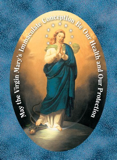 Immaculate Conception Prayer Card