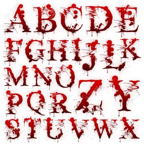 9+ Blood Fonts