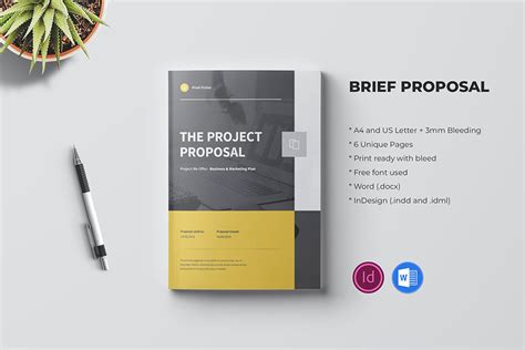 50+ Best InDesign Proposal Templates – DesignerCandies