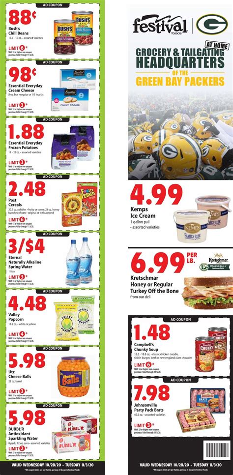 Festival Foods Weekly Ad Flyer October 28 to November 3