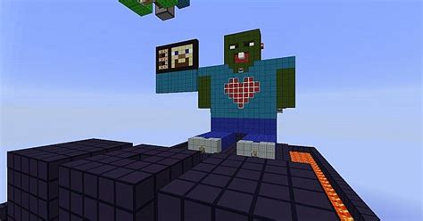 Minecraft - Zombie Boss Fight Minecraft Project