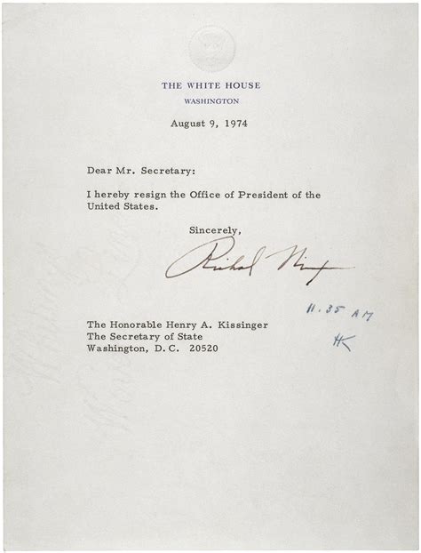 File:Letter of Resignation of Richard M. Nixon, 1974.jpg - Wikipedia