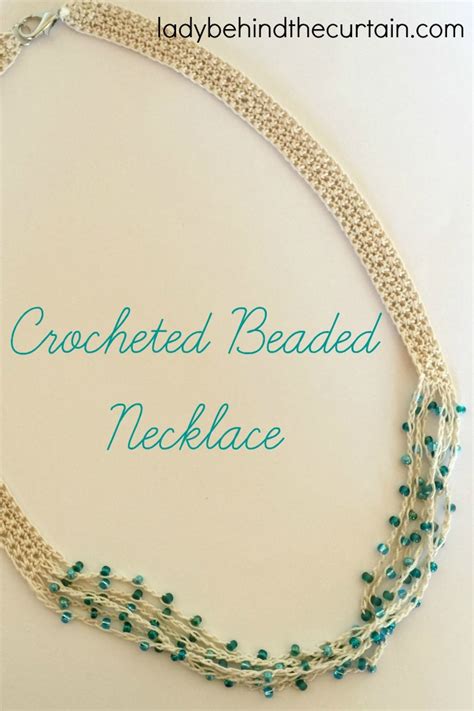 Crocheted Beaded Necklace Pattern