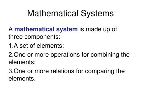 PPT - Chapter 4: Numeration and Mathematical Systems PowerPoint Presentation - ID:9102645